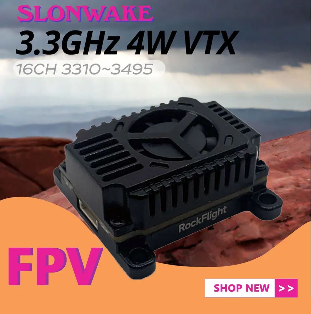 SLONWAKE FPV 3.3G 16채널 4000mW  - Fpv Drone Receiver 리뷰 및 가격